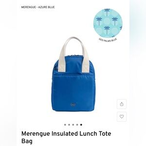 Lug Merengue Insulated Lunch Tote NWT - Azure Blue